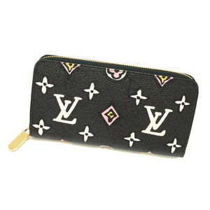 Louis Vuitton Zippy Wallet Monogram Wild Heart Black